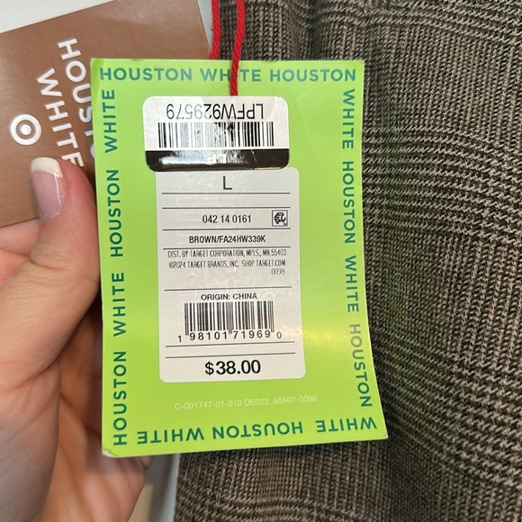 NWT Houston White Trouser pants size large - Picture 5 of 5